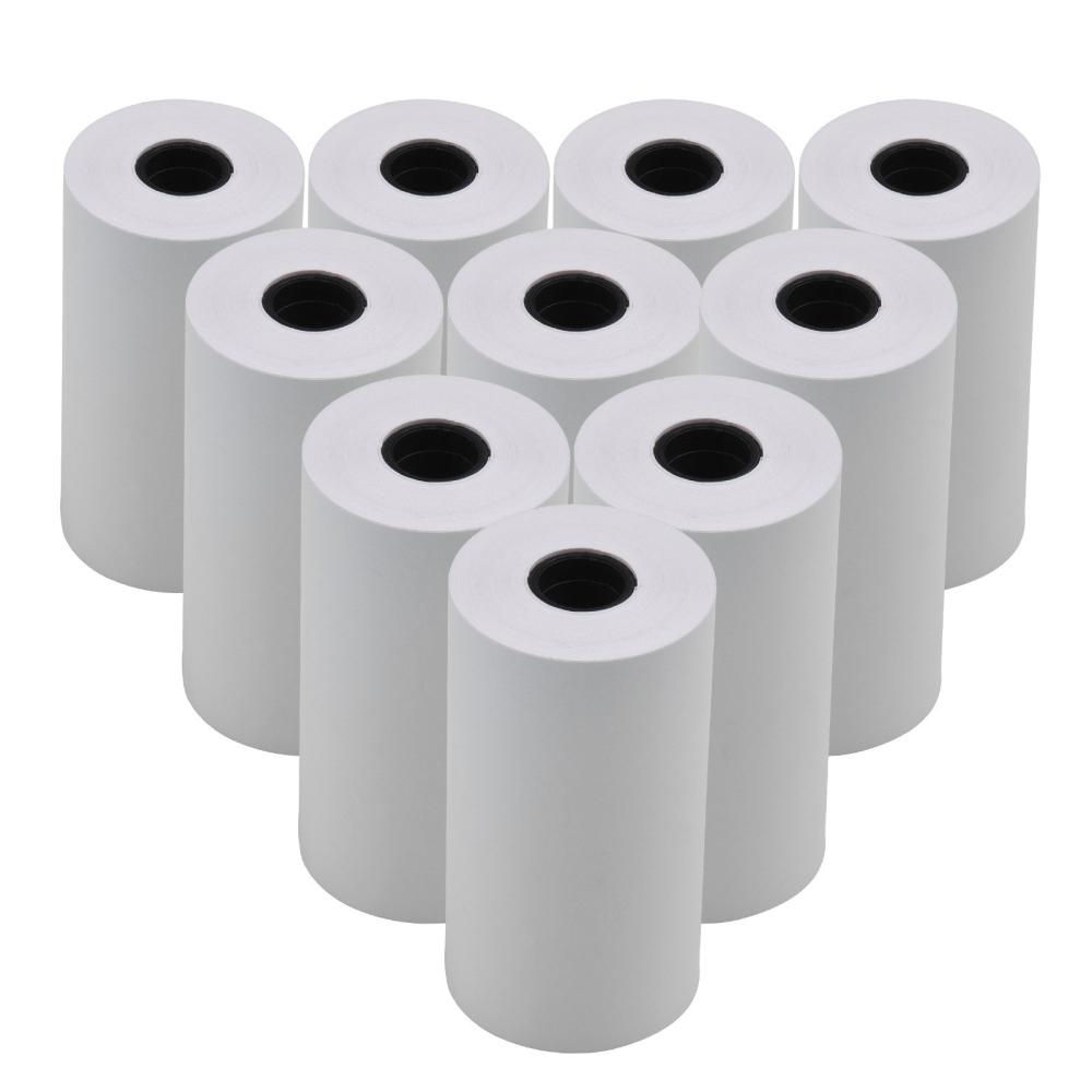 Printers & Copiers Accessories |   White Blank Thermal Paper Roll 57x30mm/2.17×1.18in Photo Picture Receipt Memo Printing Compatible with Pocket Printer Instant Photo Printer Printers & Copiers Accessories Printers & Copiers Accessories