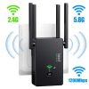 Repeaters |   1200mbps Wifi Amplifier Repeater 2.4/5.8ghz AC1200M Signal Amplifier Networking Repeaters