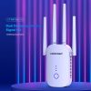 Repeaters |   COMFAST 1200Mbps WiFi Repeater 2.4G/5.8G Dual-band Wireless Range Extender WiFi Signal Booster Amplifier for Home Wall Mounted with Ethernet Port One Button Reset Networking Repeaters