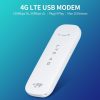 Routers |   4G LTE USB Modem 4G Router Mobile WiFi Hotspot with SIM Card Slot 150Mbps DL 50Mbps UL Max 10 Devices Networking Routers