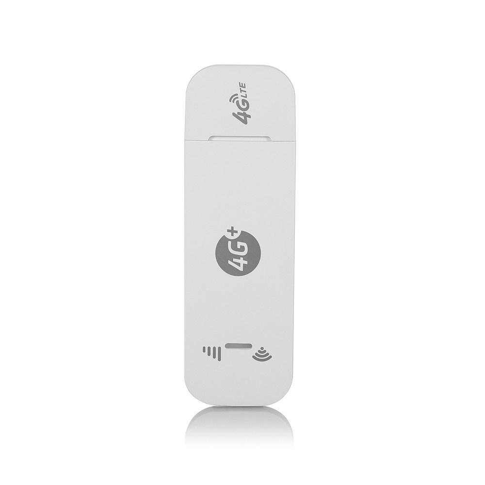 Routers |   4G LTE USB Modem Mobile WiFi Hotspot with SIM Card Slot 150Mbps DL 50Mbps UL Max 10 Devices External Antenna Ports White, EU Version Networking Routers