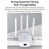 Routers |   COMFAST CF-WR758AC 1200Mbps 2.4GHz+5.8GHz Dual-band WiFi Repeater WiFi Signal Extender with 4 High-gain Antennas EU Plug Networking Routers