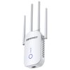 Routers |   COMFAST CF-WR758AC 1200Mbps 2.4GHz+5.8GHz Dual-band WiFi Repeater WiFi Signal Extender with 4 High-gain Antennas EU Plug Networking Routers