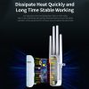 Routers |   COMFAST CF-WR758AC 1200Mbps 2.4GHz+5.8GHz Dual-band WiFi Repeater WiFi Signal Extender with 4 High-gain Antennas EU Plug Networking Routers