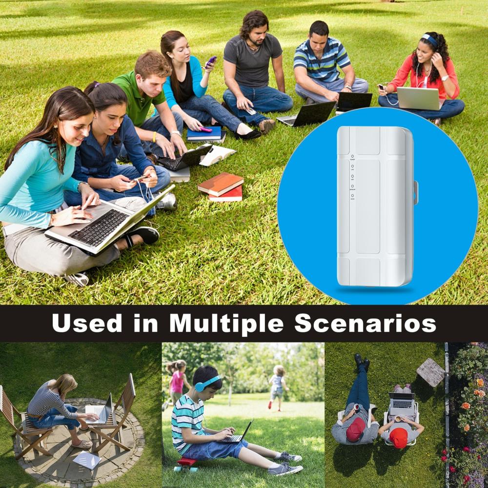 Routers |   Outdoor 4G Router Long Range WiFi Extender  High-Speed 300Mbps  Stable Connection  Dual SOC Hardware Design  Easy Setup Networking Routers