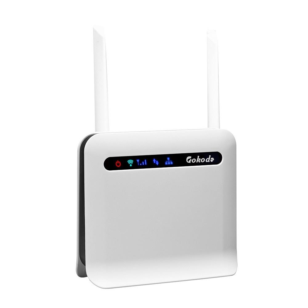 Routers |   Wireless router 300M vertical full network through-wall industrial-grade CPE portable router 2.4G single frequency EU power supply (for Europe + Africa) Networking Routers