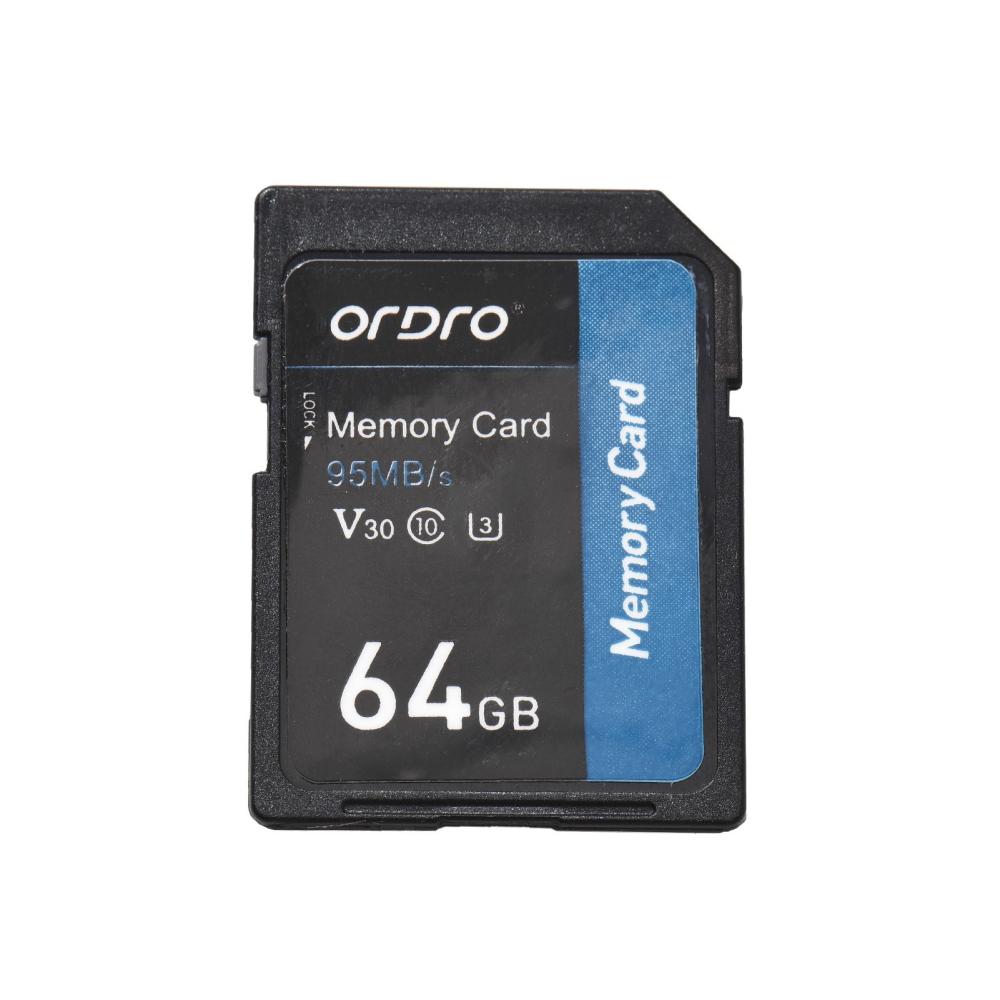 SD cards |   ORDRO 64GB Memory Card V30 Class 10 Storage Card 95MB/s High Speed for Digital Video Cameras Camcorders Drives & Storage SD cards