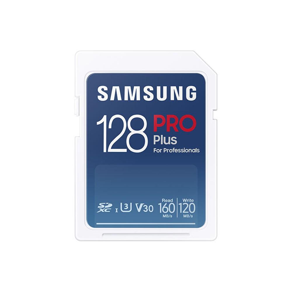 SD cards |   SAMSUNG 128GB PRO Plus High-speed SD Card U3 V30 Speed Level up to 160MB/s Read Speed for Digital Camera Motion Camera Laptop Drives & Storage SD cards