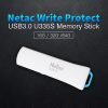 USB Flash Drives |   Netac U335S 32GB Write Protect USB3.0 Flash Drive Memory Stick Drives & Storage USB Flash Drives