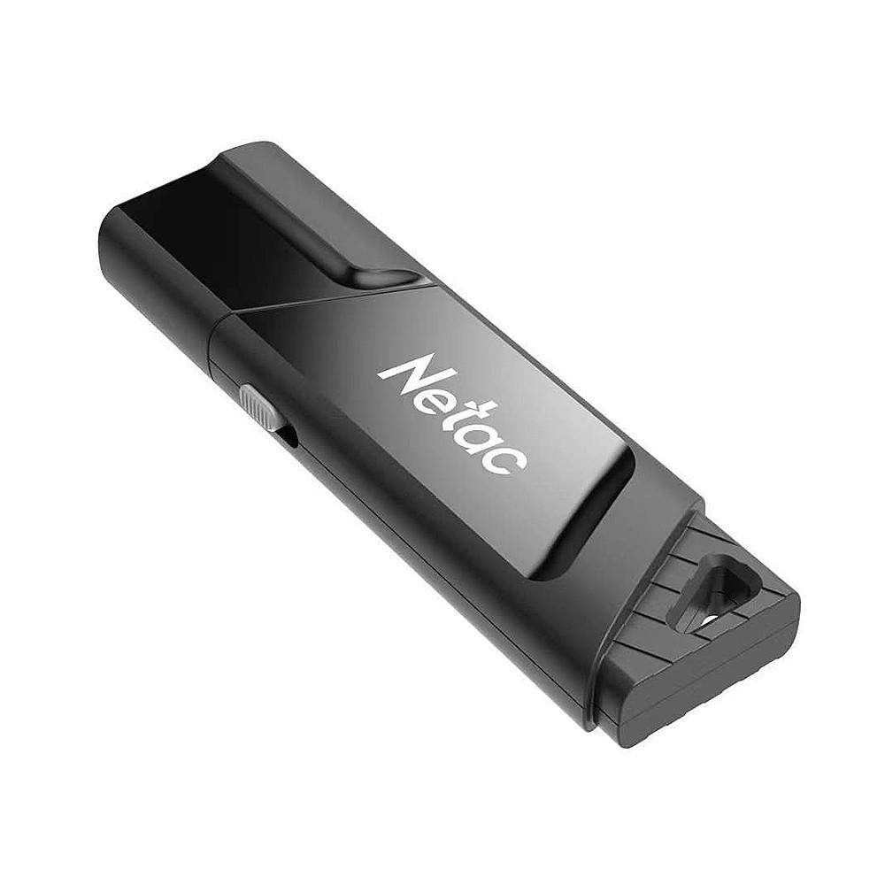 USB Flash Drives |   Netac U336 USB3.0 128GB U Disk Portable High-speed Write Protection USB Flash Drive Wide Compatibility Black Drives & Storage USB Flash Drives