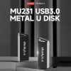 USB Flash Drives |   thinkplus MU231 16GB USB3.0 Metal U Disk High-speed USB Flash Drive Portable Shockproof U Disk Plug and Play Wide Compatibility Drives & Storage USB Flash Drives