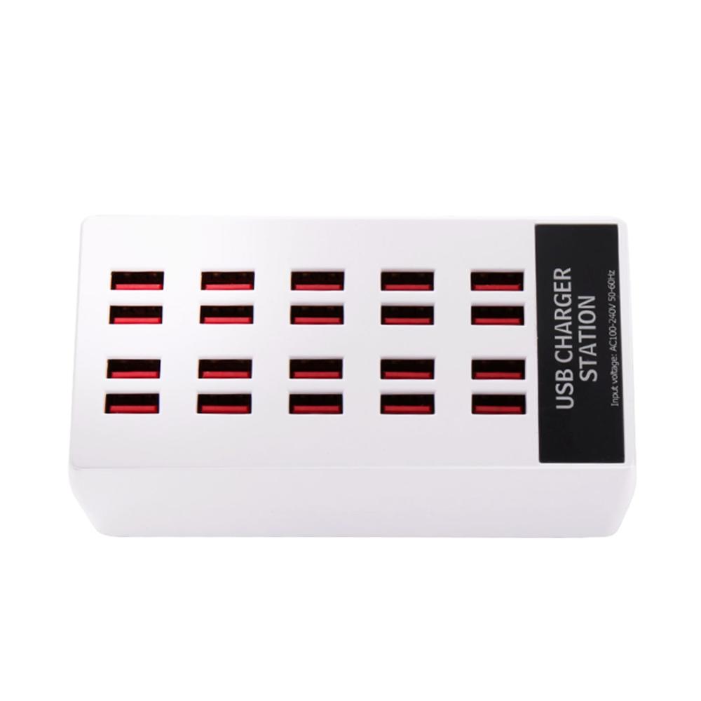 USB Hubs |   100W USB Charging Station USB Plug Charger 20-port Desktop Charger Compatible with IOS & Android System And iPhone/Huawei/Xiaomi/Samsung/OPPO/VIVO Computer Peripherals USB Hubs