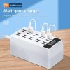 USB Hubs |   100W USB Charging Station USB Plug Charger 20-port Desktop Charger Compatible with IOS & Android System And iPhone/Huawei/Xiaomi/Samsung/OPPO/VIVO Computer Peripherals USB Hubs