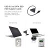 USB Hubs |   USB 3.0 to External 2.5″ 3.5″ SATA III HDD SSD Hard Drive Converter Adapter Cable for Mac Win 8 OS Computer Peripherals USB Hubs