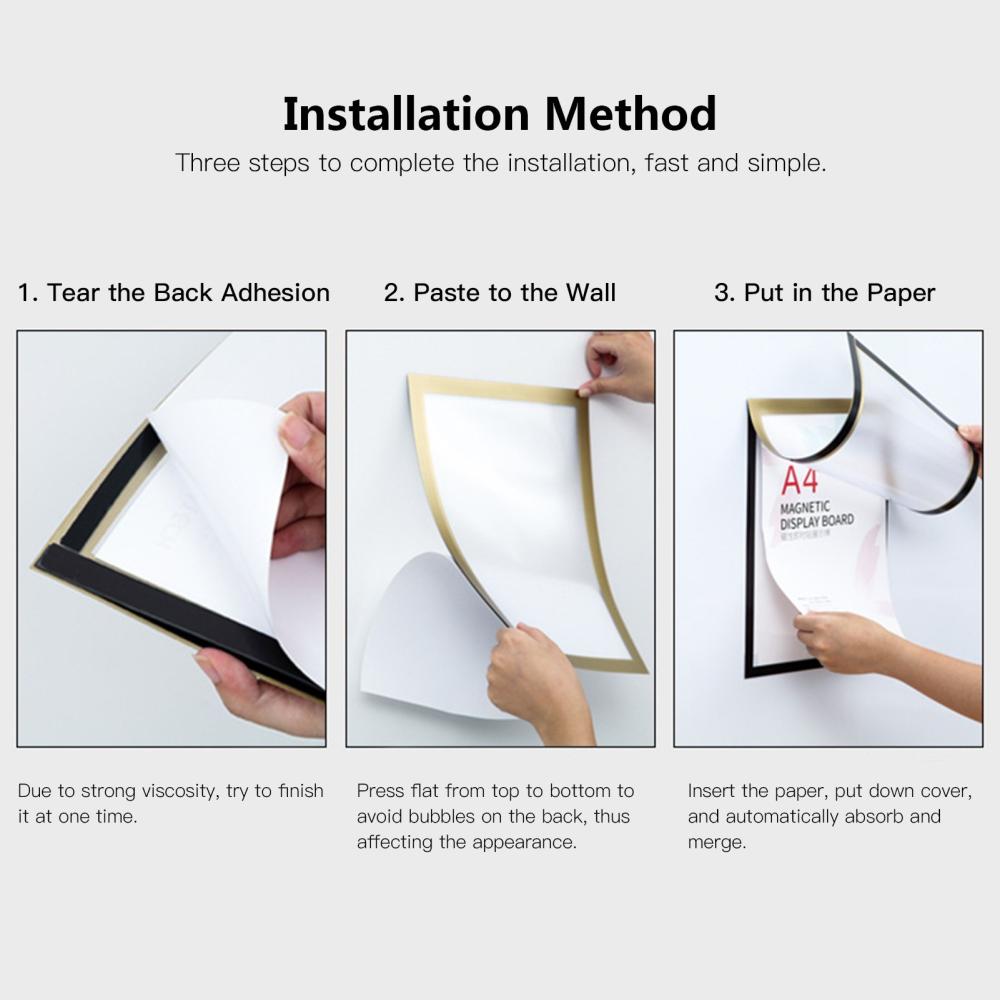 Office Electronics |   A3 PVC Magnetic Picture Frame Office Electronics Office Electronics