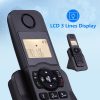 Office Electronics |   Bisofice LCD Display Expandable Cordless Phone Telephone Office Electronics