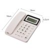 Office Electronics |   Desktop Corded Landline Phone Fixed Telephone with LCD Display Office Electronics Office Electronics