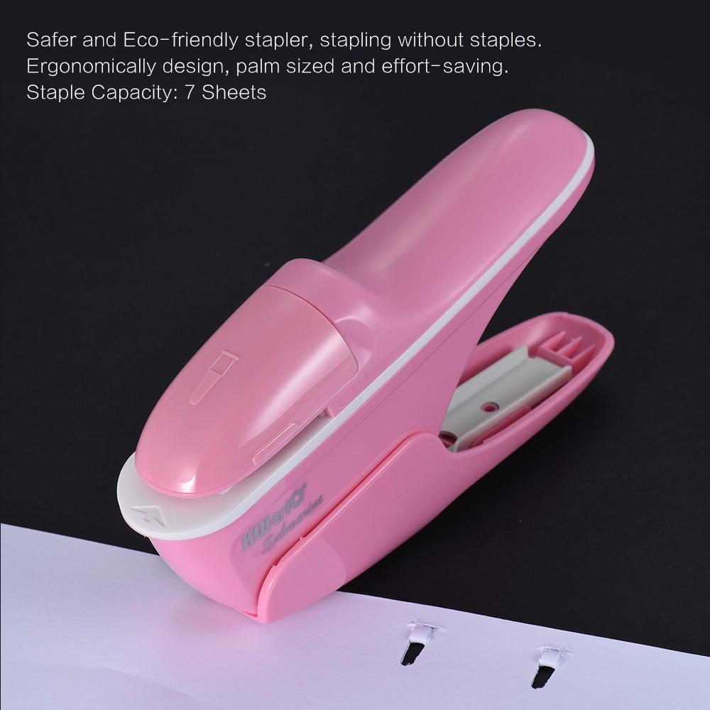 Office Electronics |   Hand-held Mini Safe Stapler without Staples Staple Free Stapleless 7 Sheets Capacity for Paper Binding Business Commercial Shop School Office Office Electronics Office Electronics