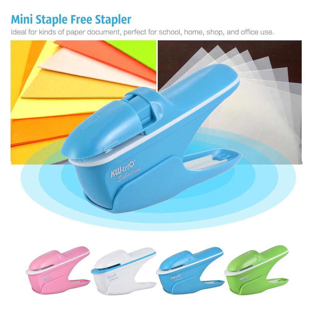 Office Electronics |   Hand-held Mini Safe Stapler without Staples Staple Free Stapleless 7 Sheets Capacity for Paper Binding Business Commercial Shop School Office Office Electronics Office Electronics