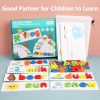 Office Electronics |   Wood Spelling Words Game Letter Recognition Card Office Electronics Office Electronics