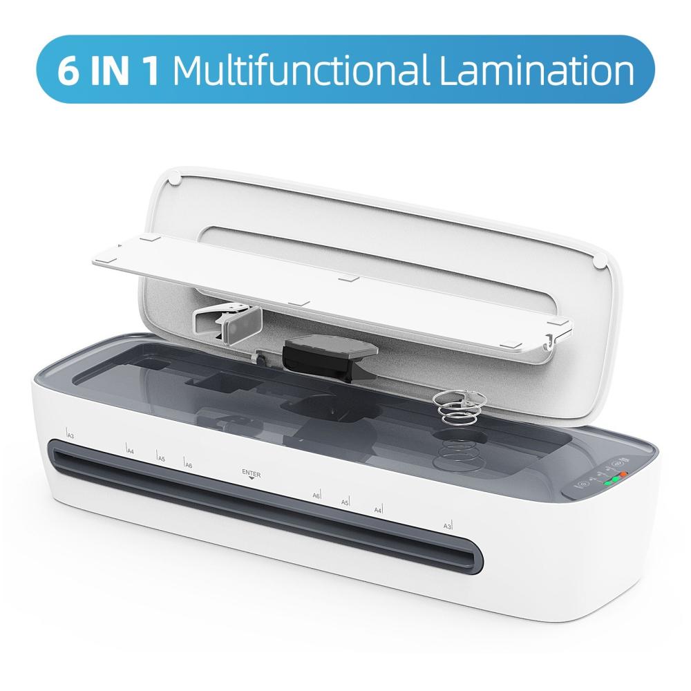 Printers & Copiers Accessories |   A3 Size Multifunctional Hot and Cold Lamination 2 Roller System Desktop Laminator Machine Set Printers & Copiers Accessories Printers & Copiers Accessories