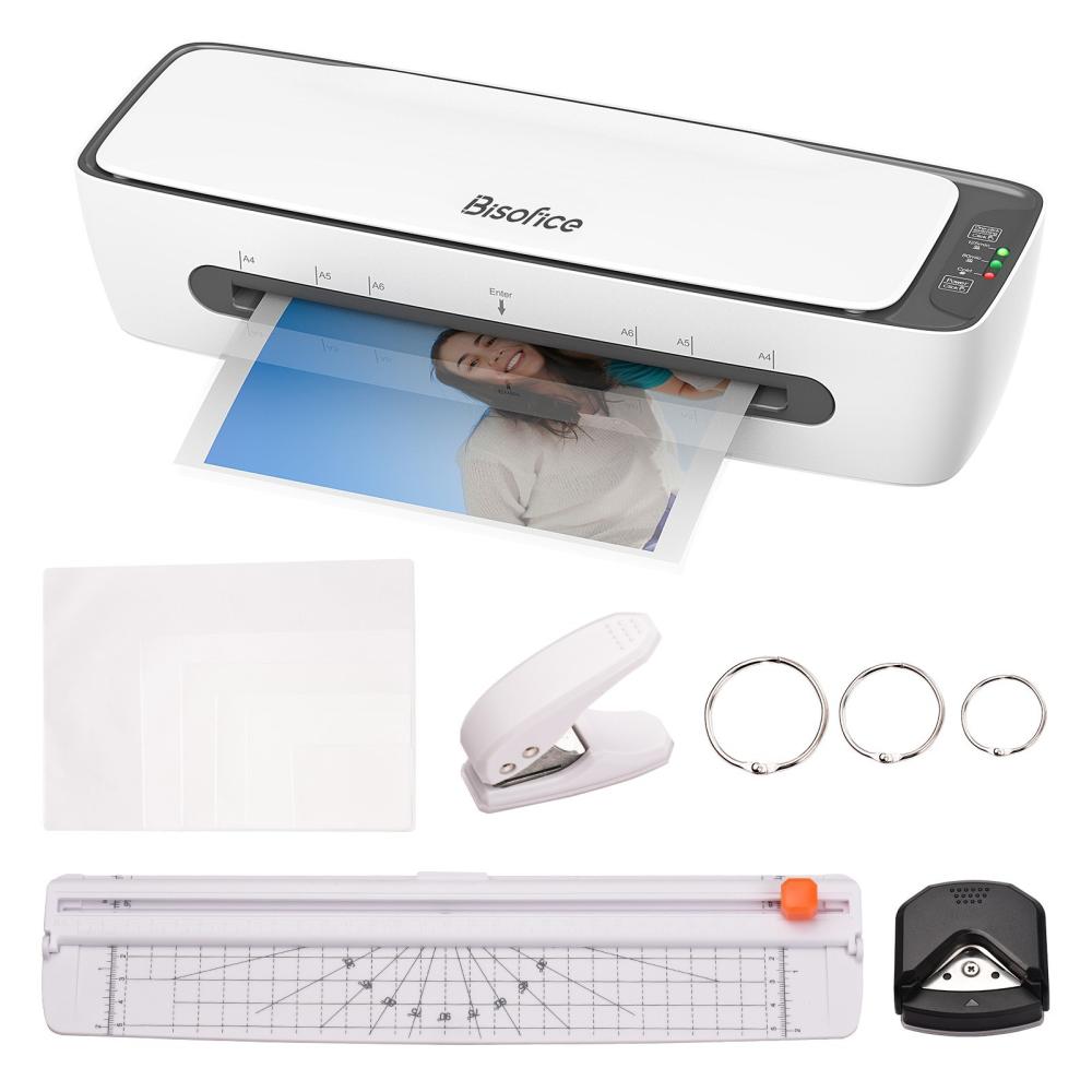 Printers & Copiers Accessories |   Bisofice SL688 Desktop Laminator Machine Set Printers & Copiers Accessories Printers & Copiers Accessories