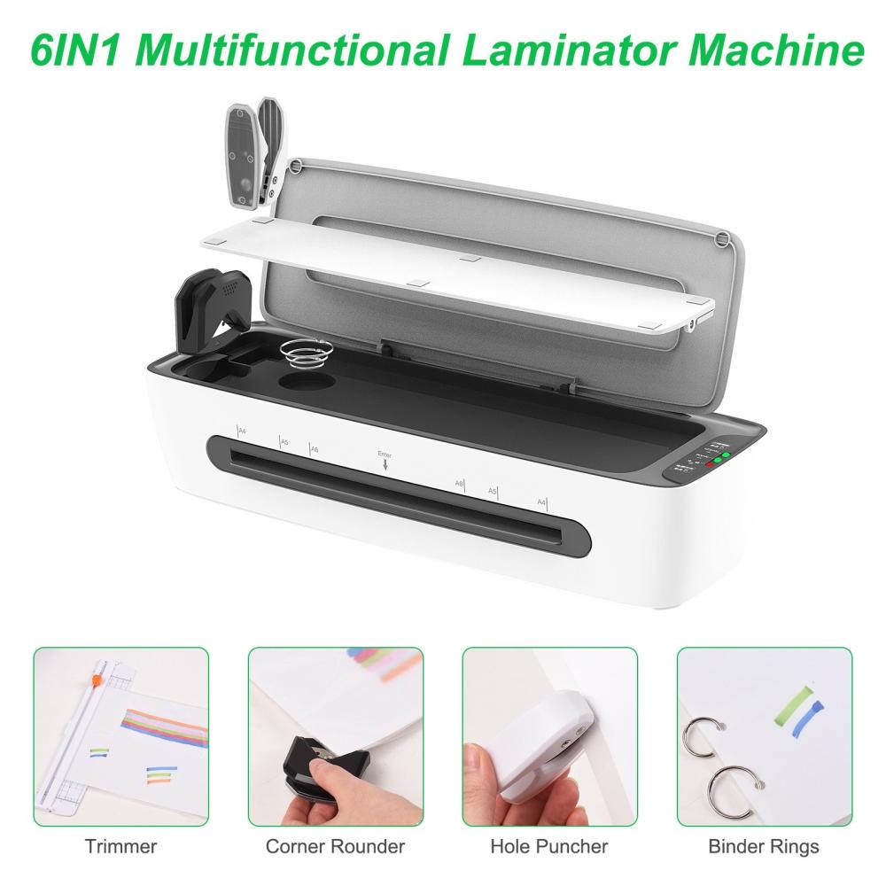 Printers & Copiers Accessories |   Bisofice SL688 Desktop Laminator Machine Set Printers & Copiers Accessories Printers & Copiers Accessories