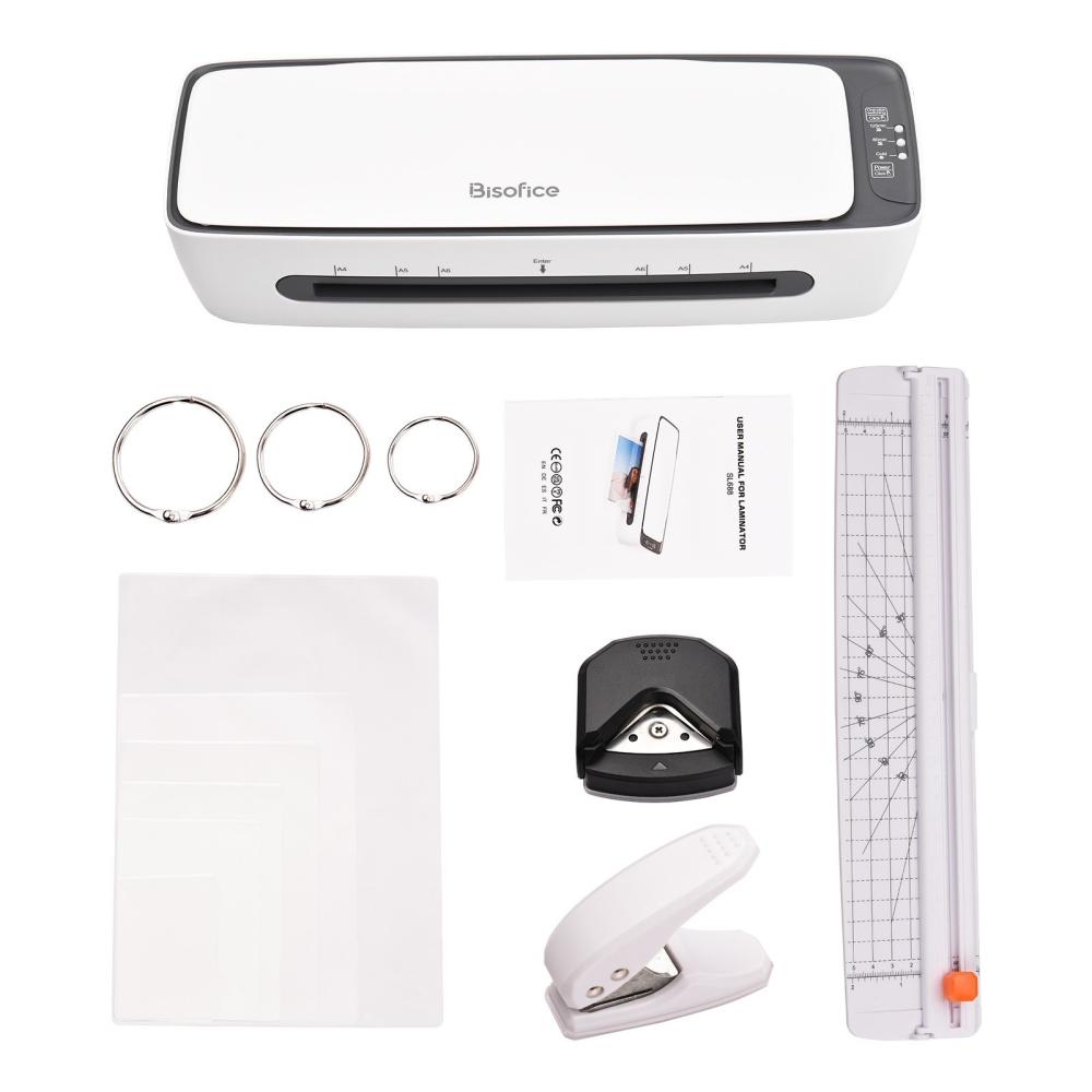 Printers & Copiers Accessories |   Bisofice SL688 Desktop Laminator Machine Set Printers & Copiers Accessories Printers & Copiers Accessories