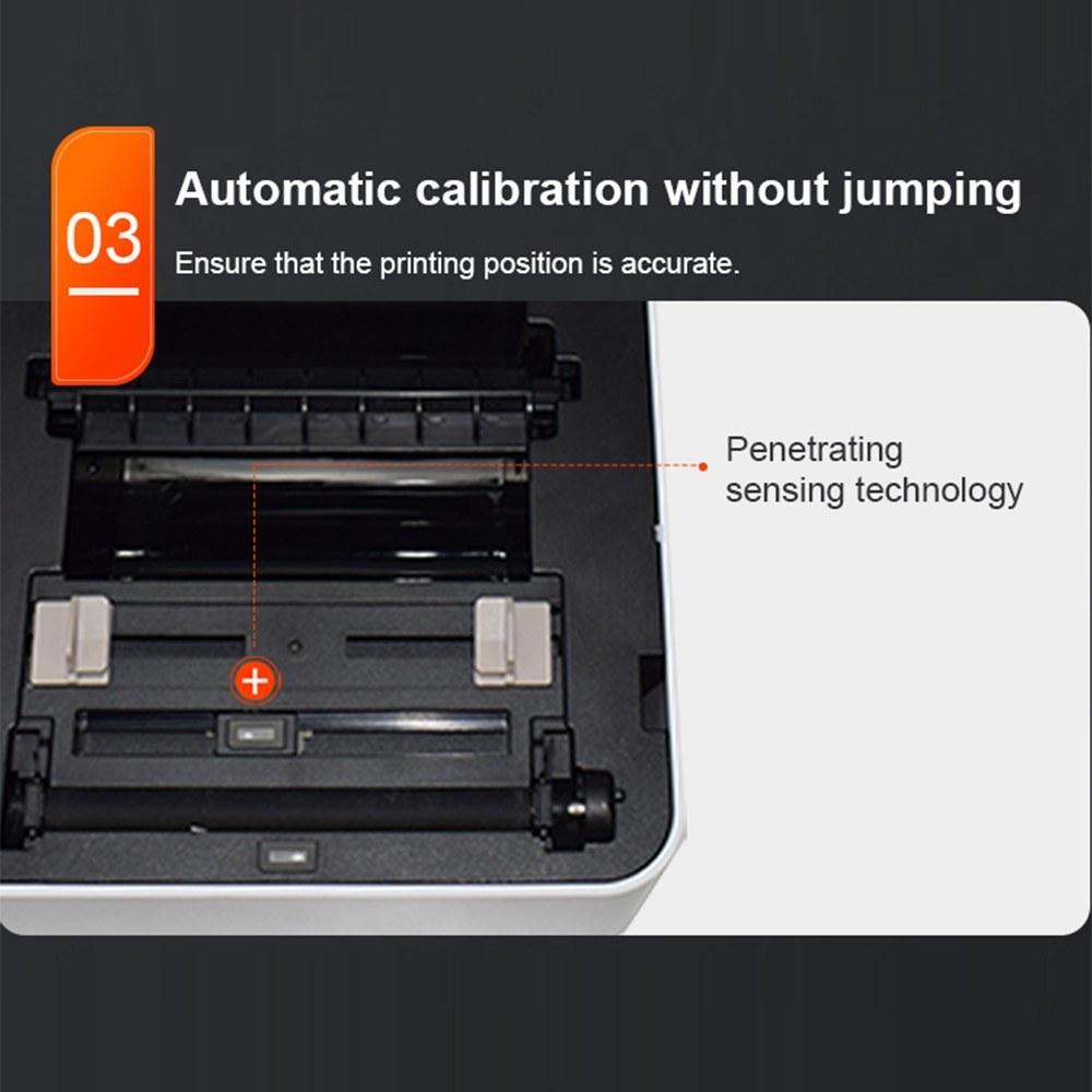 Printers & Copiers Accessories |   Desktop Thermal Label Printer for 4×6” Shipping Package Label Printing All in One Label Maker Wired USB Connection Printers & Copiers Accessories Printers & Copiers Accessories