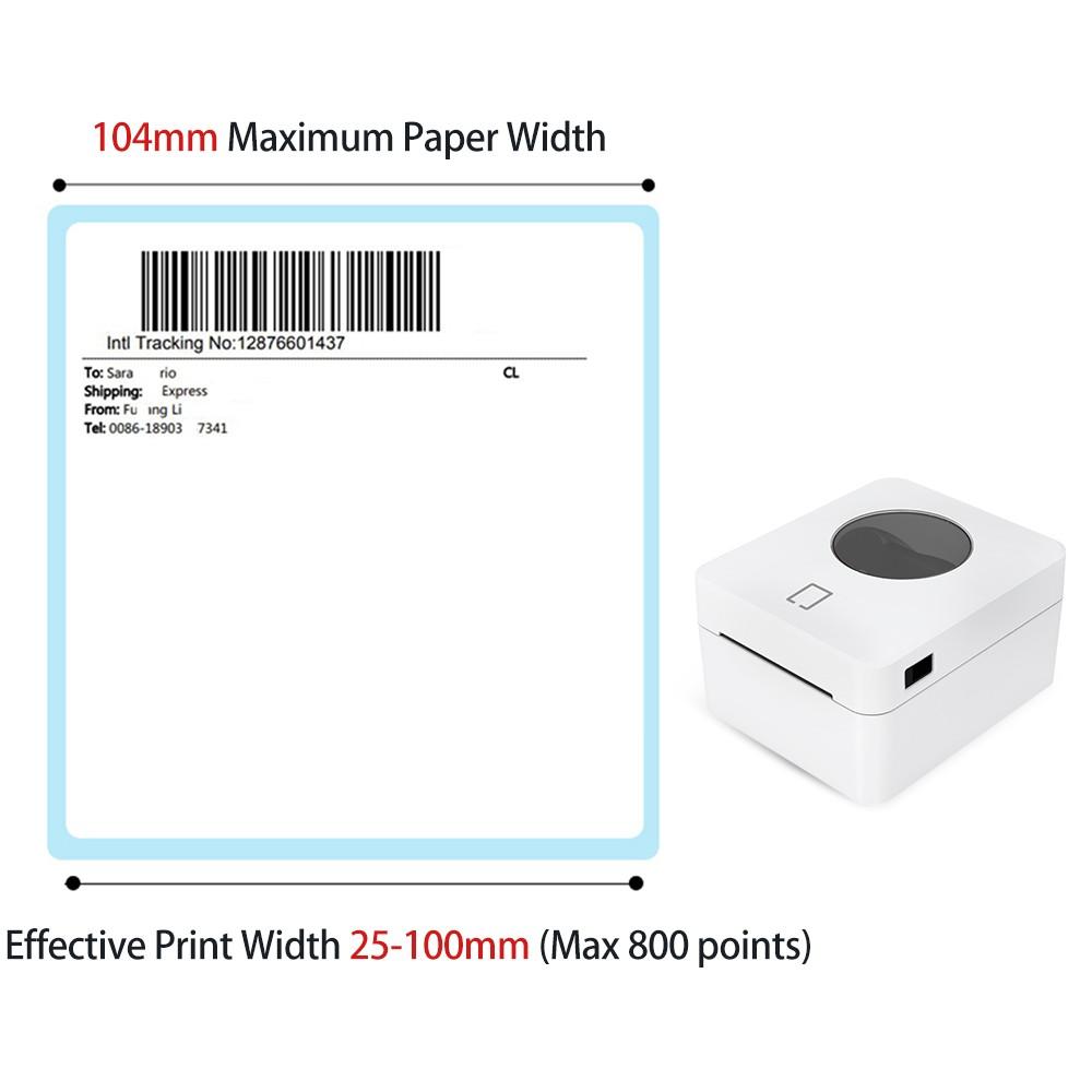 Printers & Copiers Accessories |   Desktop Thermal Label Printer for 4×6” Shipping Package Label Printing All in One Label Maker Wired USB Connection Printers & Copiers Accessories Printers & Copiers Accessories