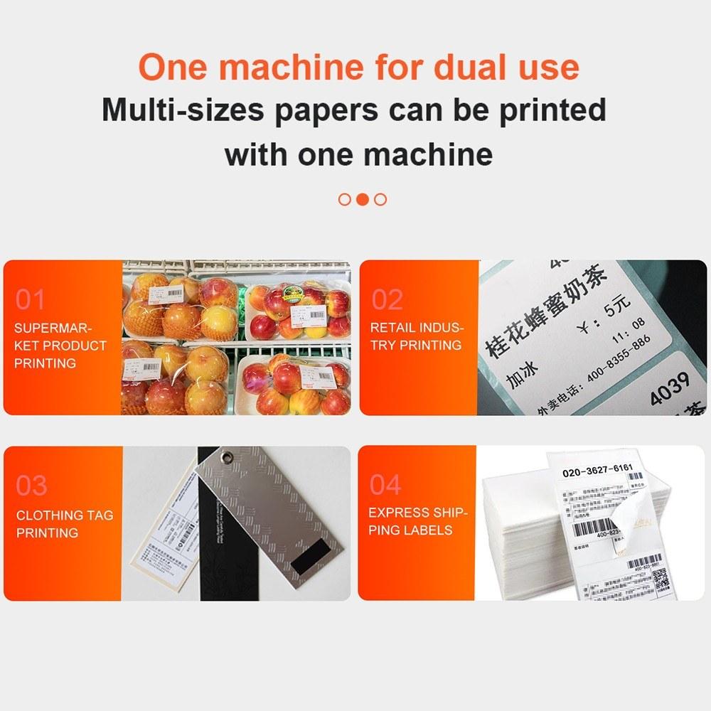 Printers & Copiers Accessories |   Desktop Thermal Label Printer for 4×6” Shipping Package Label Printing All in One Label Maker Wired USB Connection Printers & Copiers Accessories Printers & Copiers Accessories