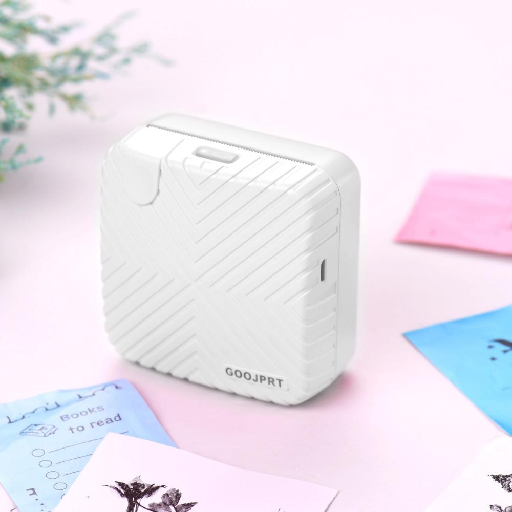 Printers & Copiers Accessories |   GOOJPRT P6 Pocket Mini Printer Portable BT Wireless Thermal Label Sticker Note Paper AR Photo Picture Instant Mobile Printer Printers & Copiers Accessories Printers & Copiers Accessories