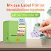 Printers & Copiers Accessories |   P1 Label Maker Machine 57mm Pocket Thermal Sticker Printer for Retail Store Home Kitchen & Office Organization – Comes with 50*30mm Label Roll Printers & Copiers Accessories Printers & Copiers Accessories