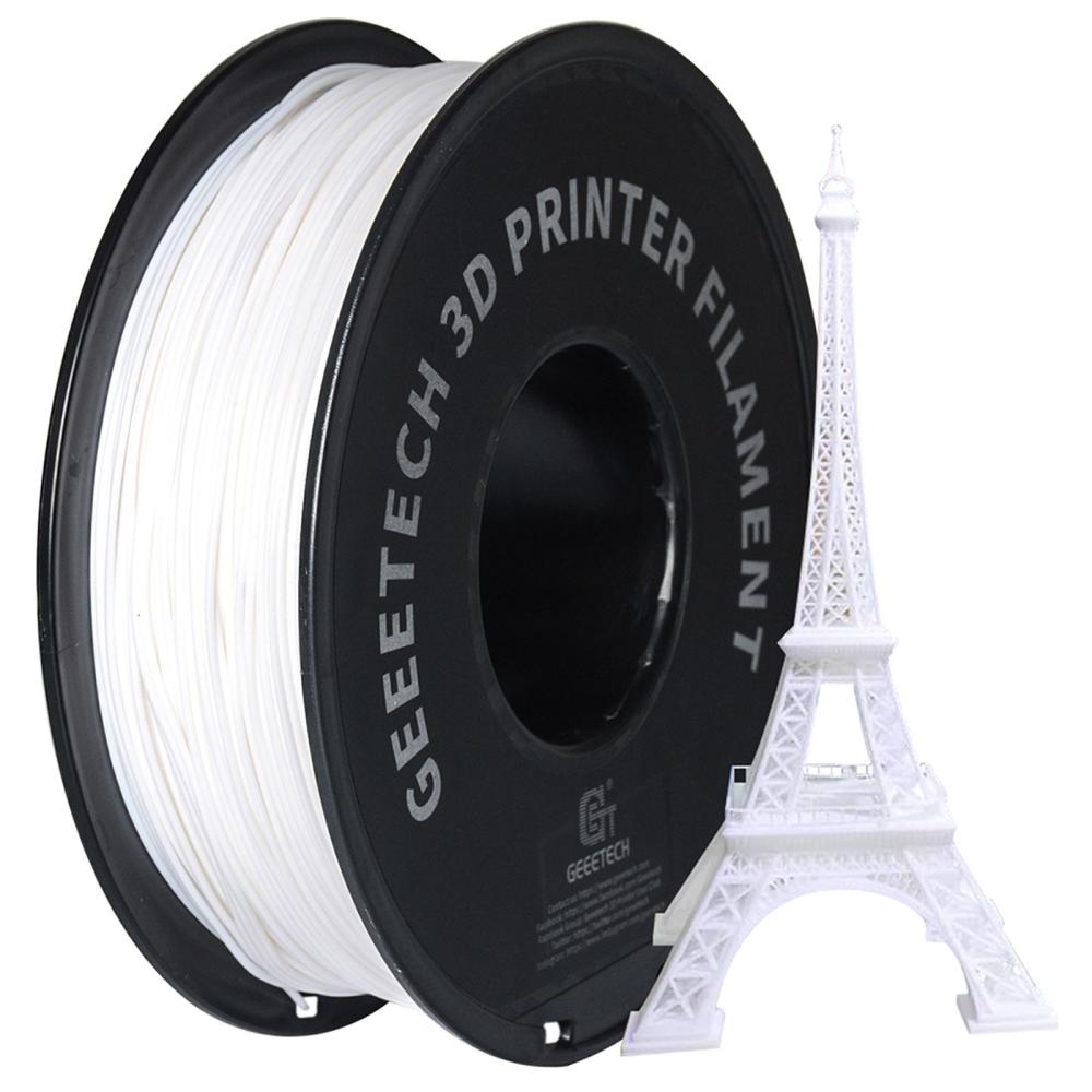 3D Printer Filament |   Geeetech PLA Filament for 3D Printer 1.75mm Dimensional Accuracy +/- 0.03mm 1kg 3D Printing Material Spool (2.2 lbs) – White 5 Rolls 3D Printer Filament 3D Printer Filament