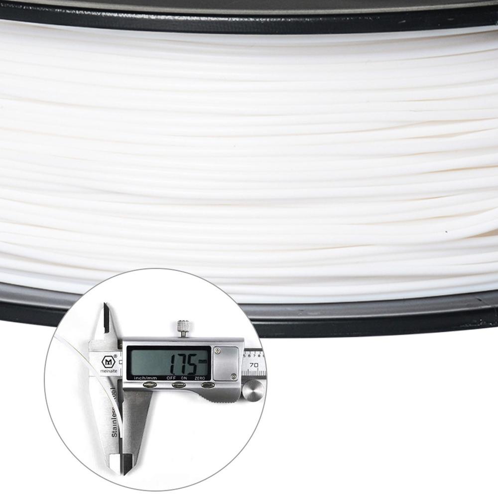 3D Printer Filament |   Geeetech PLA Filament for 3D Printer 1.75mm Dimensional Accuracy +/- 0.03mm 1kg 3D Printing Material Spool (2.2 lbs) – White 5 Rolls 3D Printer Filament 3D Printer Filament