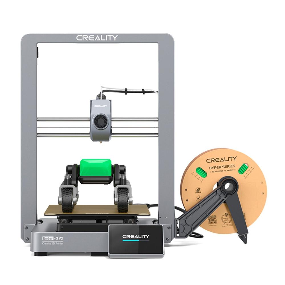 3D Printers |   Creality Ender-3 V3 3D Printer Auto-Leveling 600mm/s Max Printing Speed 220x220x250mm Build Volume with Dual-gear Direct Extruder PEI Printing Platform 3D Printers 3D Printers