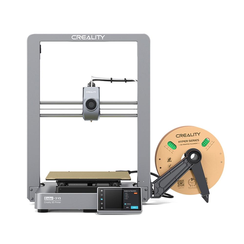 3D Printers |   Creality Ender-3 V3 3D Printer Auto-Leveling 600mm/s Max Printing Speed 220x220x250mm Build Volume with Dual-gear Direct Extruder PEI Printing Platform 3D Printers 3D Printers