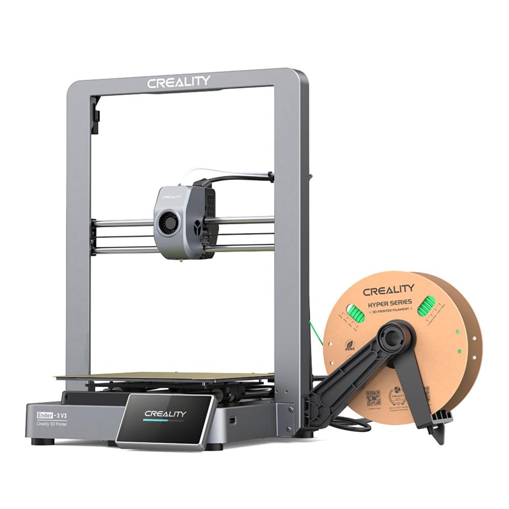 3D Printers |   Creality Ender-3 V3 3D Printer Auto-Leveling 600mm/s Max Printing Speed 220x220x250mm Build Volume with Dual-gear Direct Extruder PEI Printing Platform 3D Printers 3D Printers