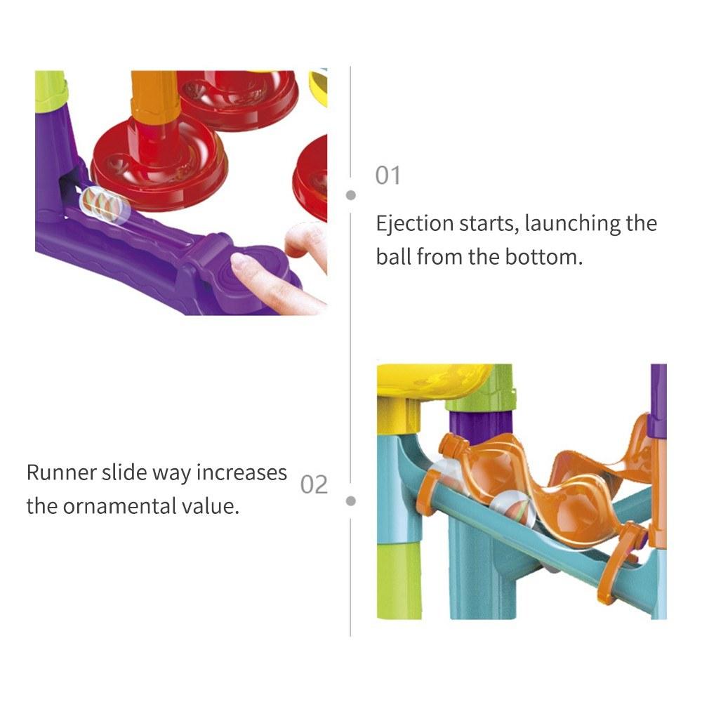 Other Stationery |   113 Pieces 3D Marble Run Set Other Stationery Other Stationery