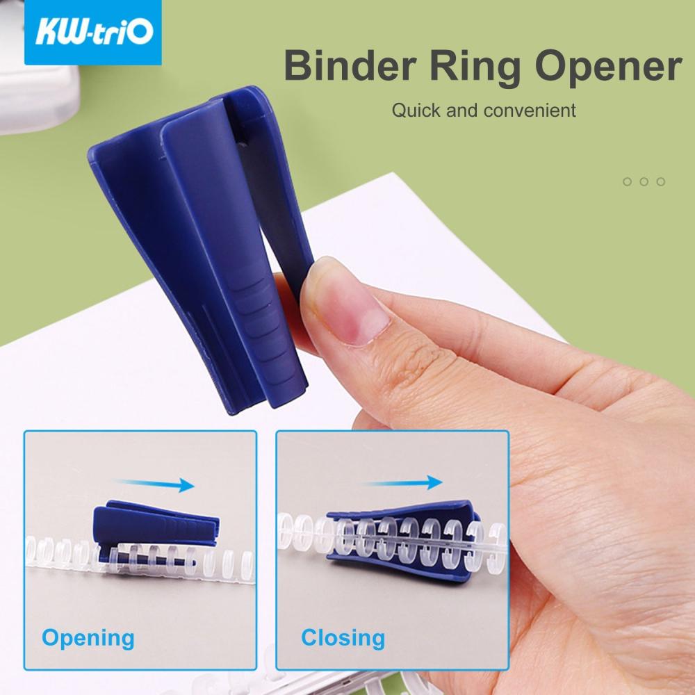 Other Stationery |   KW-trio Plastic Binder Ring Opener for Loose Leaf Binders Binding Spines Combs Opening and Closing Other Stationery Other Stationery