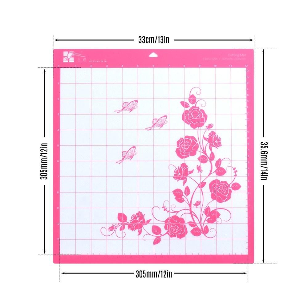 Other Stationery |   Replacement Cutting Mat Standard Grip Adhesive Mat 12-inch by 12-inch Cutting Area with Measuring Grid for Silhouette Cameo Cutting Plotter Machine Other Stationery Other Stationery