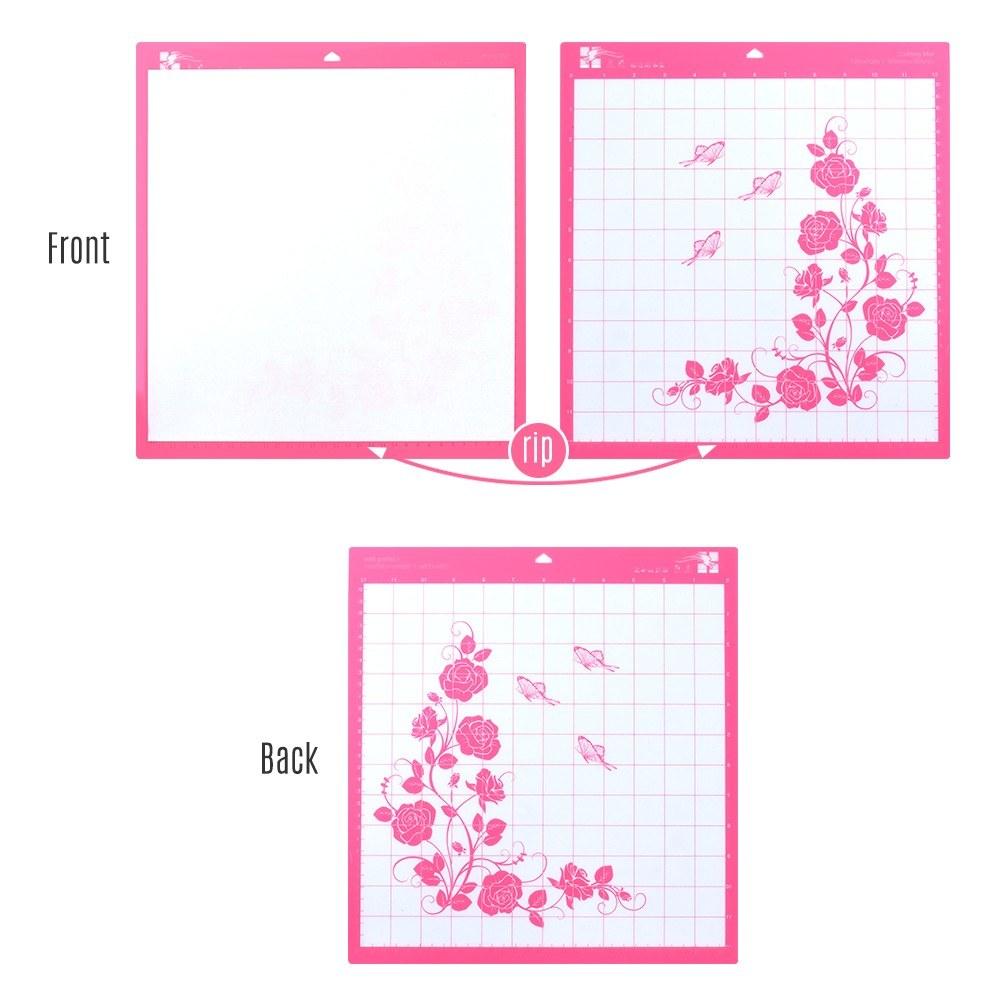 Other Stationery |   Replacement Cutting Mat Standard Grip Adhesive Mat 12-inch by 12-inch Cutting Area with Measuring Grid for Silhouette Cameo Cutting Plotter Machine Other Stationery Other Stationery