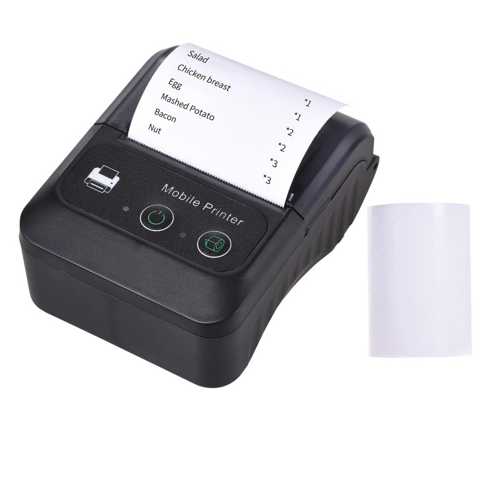 Printers & Copiers Accessories |   Portable Wireless BT 58mm 2 Inch Thermal Receipt Printer for Small Business Restaurant Retail Store Printers & Copiers Accessories Printers & Copiers Accessories