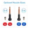 3D Printer Parts |   Upgraded High Flow 0.4mm Trimetal Nozzles Comes with 2PCS Silicone Sleeve 3D Printer Parts 3D Printer Parts