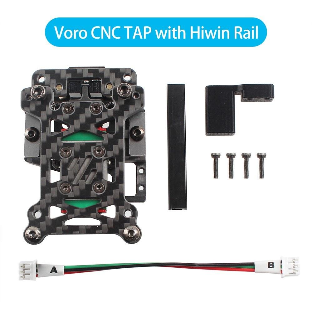 3D Printer Parts |   Voro CNC TAP Carbon Fiber Tap Ultra Weight structure with Hiwin Linear Guide Rail 0.4μm Accuracy Leveling Kit Compatible with Vor 2.4 /Trident 3D Printer Parts 3D Printer Parts 3D Printer Parts