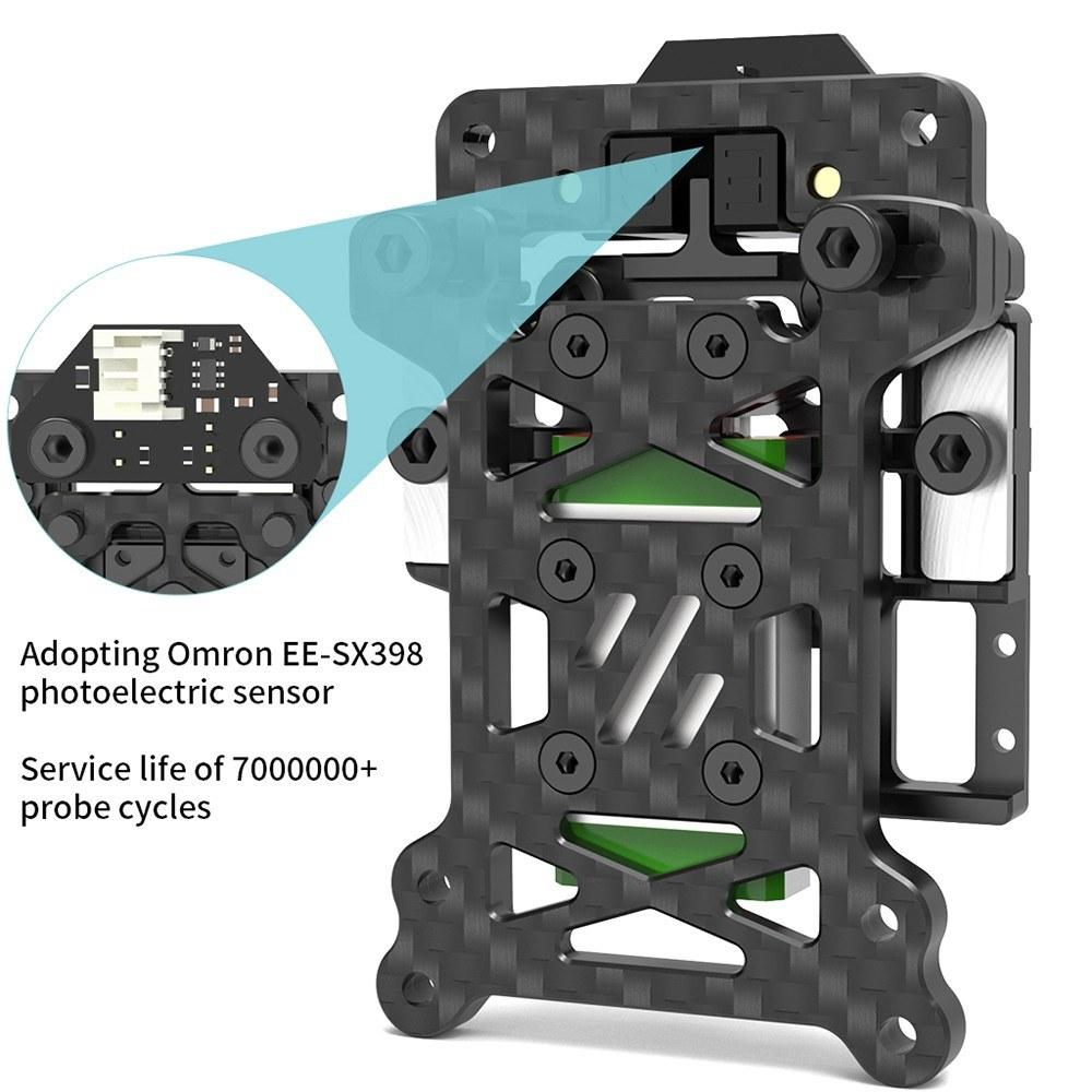 3D Printer Parts |   Voro CNC TAP Carbon Fiber Tap Ultra Weight structure with Hiwin Linear Guide Rail 0.4μm Accuracy Leveling Kit Compatible with Vor 2.4 /Trident 3D Printer Parts 3D Printer Parts 3D Printer Parts