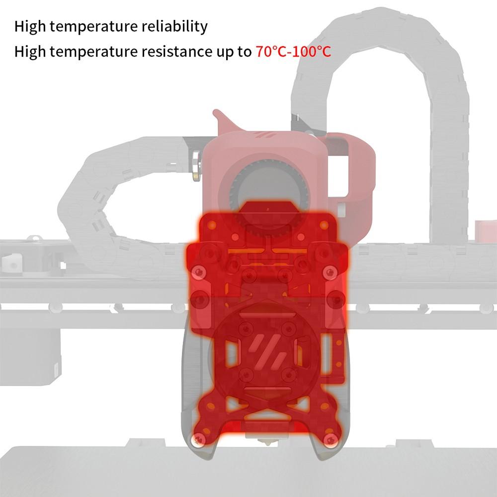 3D Printer Parts |   Voro CNC TAP Carbon Fiber Tap Ultra Weight structure with Hiwin Linear Guide Rail 0.4μm Accuracy Leveling Kit Compatible with Vor 2.4 /Trident 3D Printer Parts 3D Printer Parts 3D Printer Parts