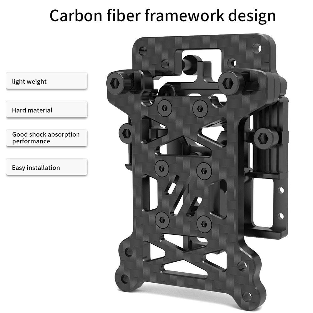 3D Printer Parts |   Voro CNC TAP Carbon Fiber Tap Ultra Weight structure with Hiwin Linear Guide Rail 0.4μm Accuracy Leveling Kit Compatible with Vor 2.4 /Trident 3D Printer Parts 3D Printer Parts 3D Printer Parts