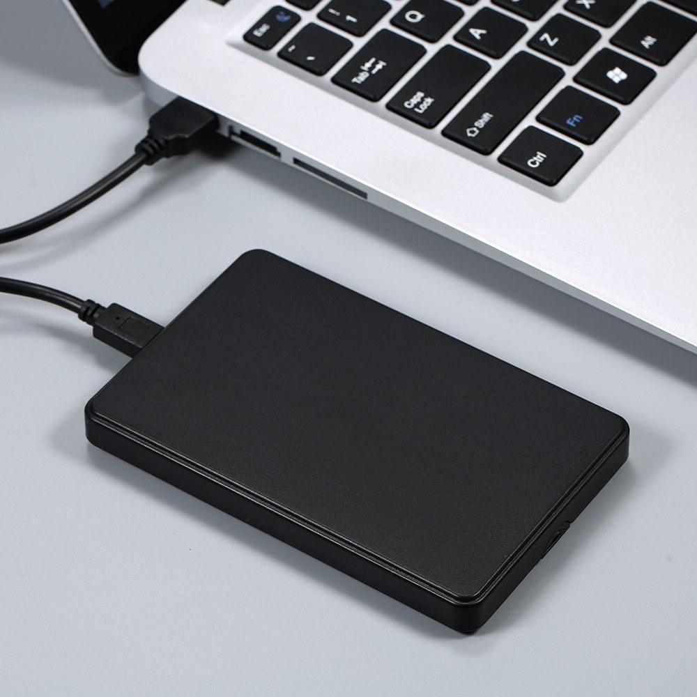 Hard Drives |   120GB USB2.0 Portable Hard Disk Mobile Hard Drive High-speed Transmission Large Capacity Shockproof Plug and Play Black Drives & Storage Hard Drives