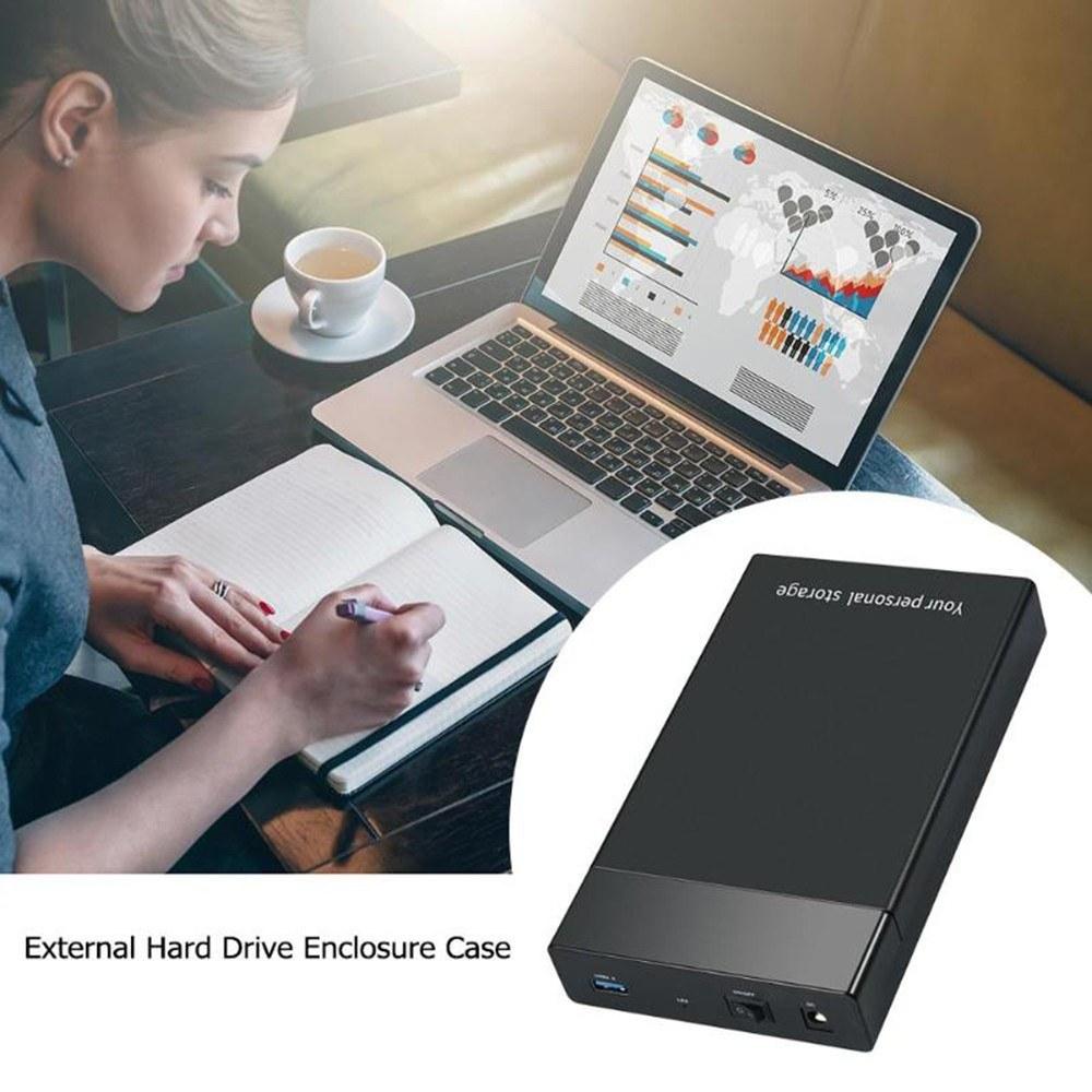 Hard Drives Accessories |   External 6Gbps USB 3.0 to SATA III 2.5Inch 3.5Inch Hard Drive Enclosure HD SSD HDD Box for 2.5″ 3.5″ Laptop Desktop Hard Disk Drives & Storage Hard Drives Accessories